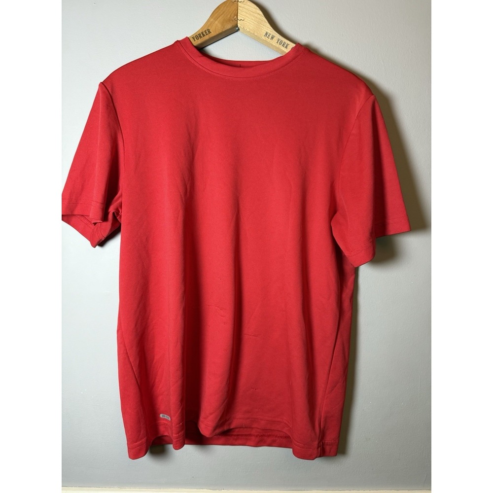 Starter Men's Regular-Fit Core Tee DRI-STAR Size Medium Mens 38-40 Red‎